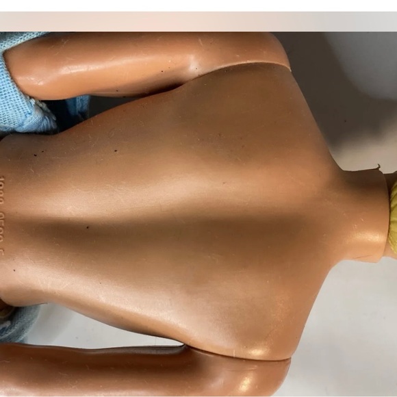 Barbie Ken Fashion doll mattel exercise Coach no year back of head 1966 - Picture 2 of 2